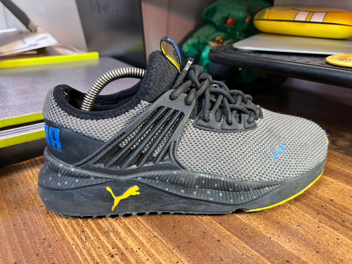 Puma Boys Pacer Future City Escape 385618 01 Gray Running Shoes
