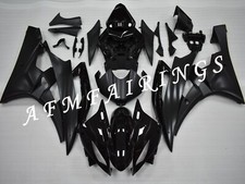 Black ABS Injection Mold Bodywork Fairing Kit Panel Set for YZF R6 2006-2007