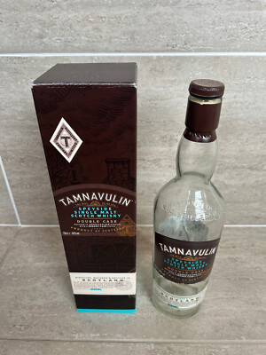 EMPTY Tamnavulin 70cl bottle and box - American Oak/Sherry Cask Edition
