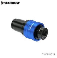Barrow G1/4" Quick Disconnect Fitting QDC Male and Female Set Black / Blue