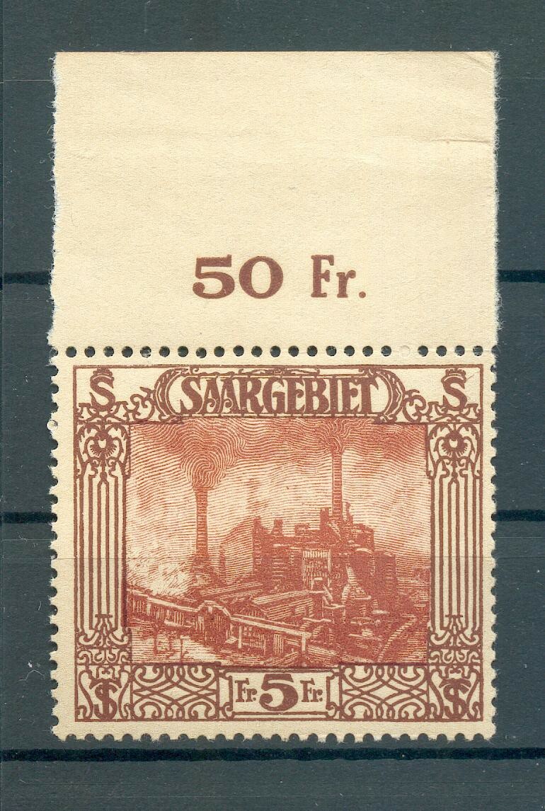 Saar 97 Or Oberrand ** Mnh Postfrisch (73440)