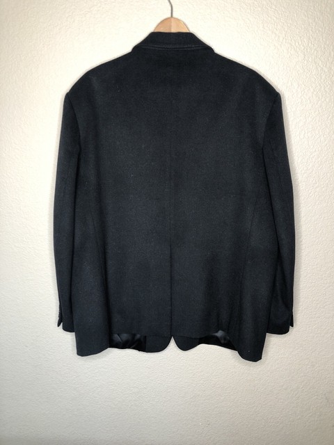 black cashmere sport coat