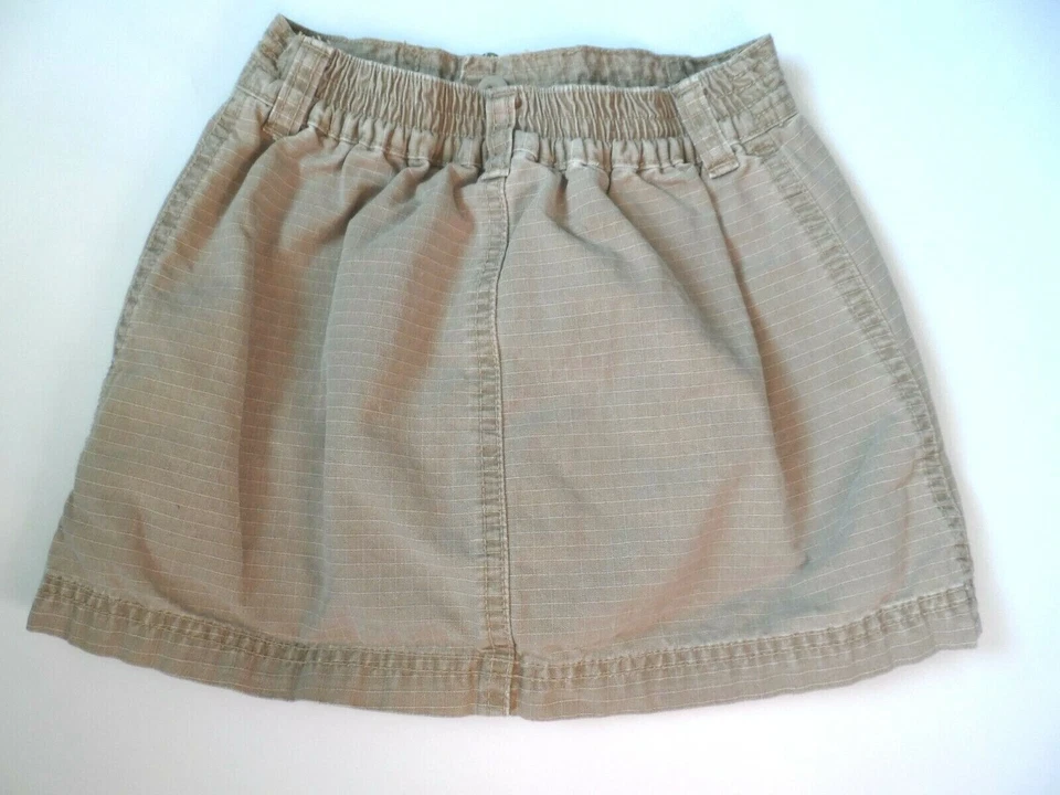 Skort feminino Xhilaration, cáqui, cintura elástica, tamanho: S (po) - Imagem 4 de 4