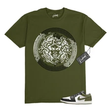 1 Low Medium Olive Black Toe White T Shirt to Match CLP