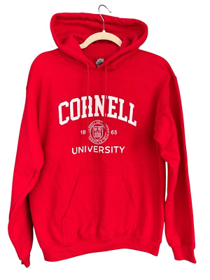 Cornell University Hoodie Red Gildan Heavy Blend Sweatshirt College Ivy League