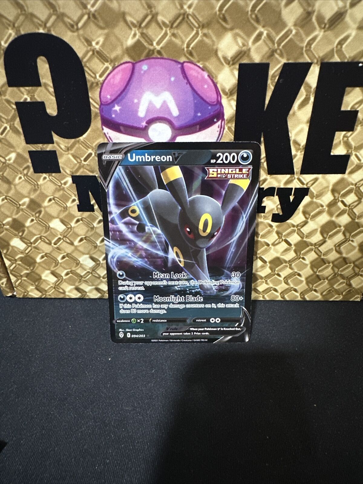 Pokemon EEVEE EVOLUTION V PROMO Complete SWSH 9 Card Set (NM/M) Umbreon SWSH203