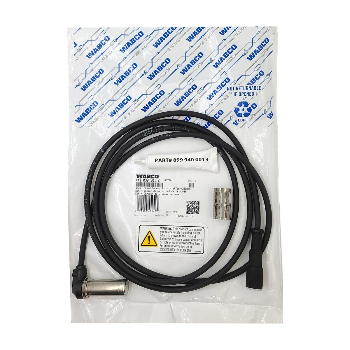 WABCO S+ BUSHING RADIAL ABS SENSOR KIT - 4410309012 R955604
