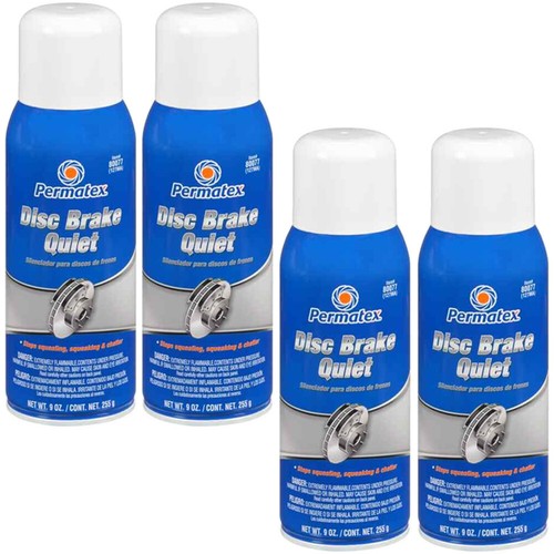 Permatex 80077 Disc Brake Quiet Set 36 oz net wt (4 x 9 oz net wt