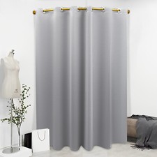 Negozio Abbigliamento Spogliatoio Protezione Privacy Spogliatoio a Forma di C Grigio