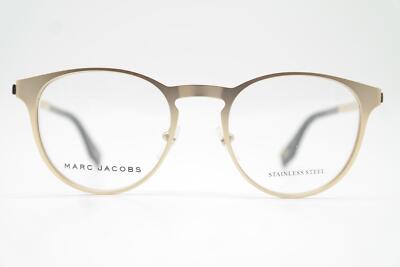 Brille MARC JACOBS 320 Gold Oval Brillengestell eyeglasses Neu