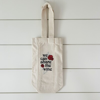 Grateful Dead ''We Can Share the Wine''  Rose and Bolt Gift Bag 