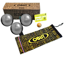 Obut Loisir Inox Freizeitkugel 3er Satz incl. Beutel und Zielkugel, alle Designs