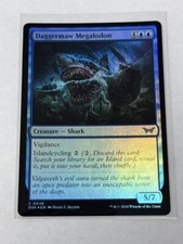 Daggermaw Megalodon Duskmourn: House of Horror Foil #48
