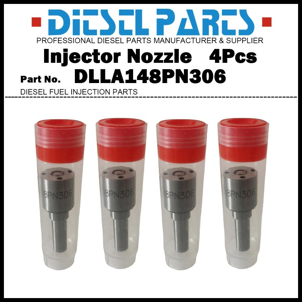 4x Fuel Injector Nozzle NP-DLLA148PN306 for NISSAN NAVARA URVAN