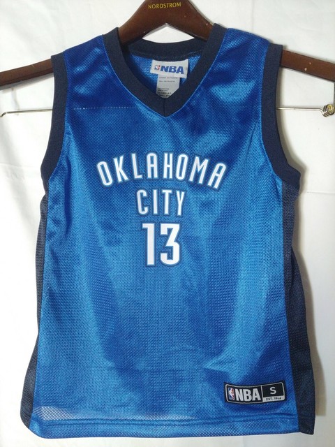 NBA Oklahoma City Thunder James Harden Jersey Youth Small 6-7 | eBay