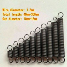 Prolunga Molla Espansione Tensione Estensione Molla Filo Dia 1,6mm Lunghezza 40~300mm