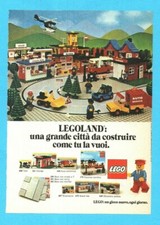 TOP979-PUBBLICITA'/ADVERTISING-1979-LEGO-LEGOLAND-UNA GRANDE CITTA' DA COSTRUIRE