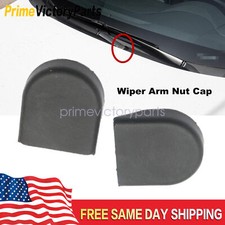 2Pcs Front Windshield Wiper Arm Head Nut Cap Bolt Cover For Toyota Sequoia