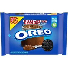 Oreo Chocolate Hazelnut Nutella Creme Chocolate Sandwich Cookies 17 oz