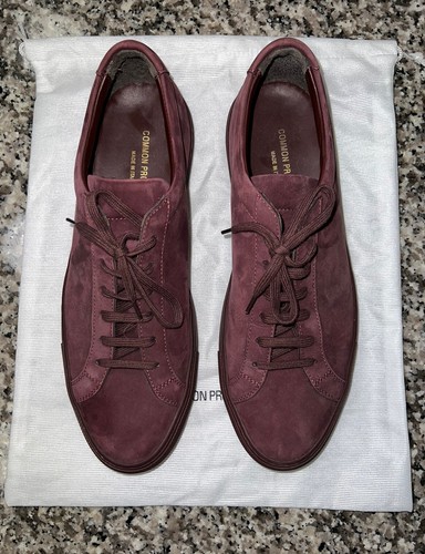 common projects burgundy