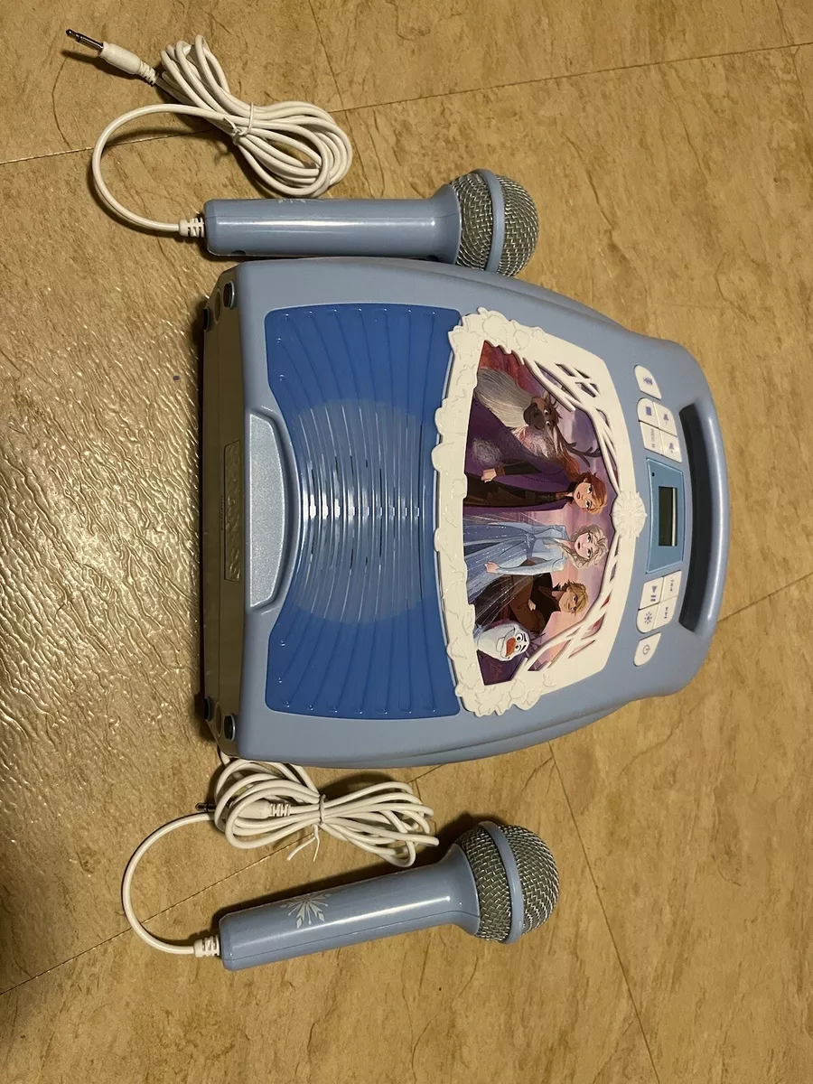 eKids Frozen II Bluetooth MP3 Karaoke System with Microphone FR