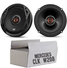 JBL Lautsprecher f&uuml;r Mercedes CLK W208 Front  | 2-Wege | 16cm Boxen - Einbauset