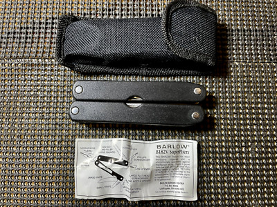 Barlow B182V Stainless SuperPliers/Multi-Tool, New