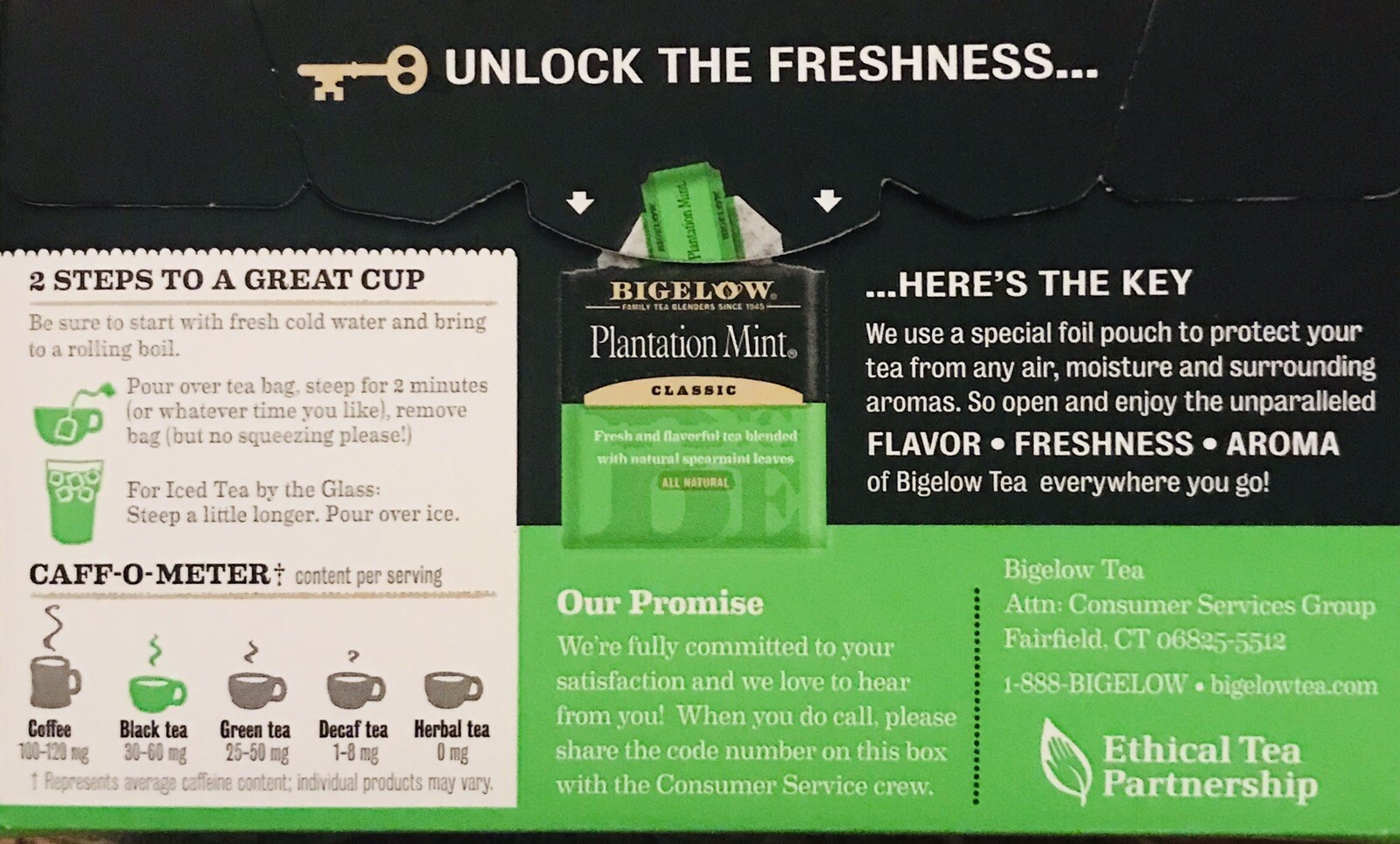 Bigelow Perfectly Mint Tea eBay