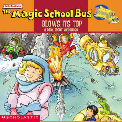 The Magic School Bus Blows Its Top: A Book About Volcanoes (Magic Scho - GOOD