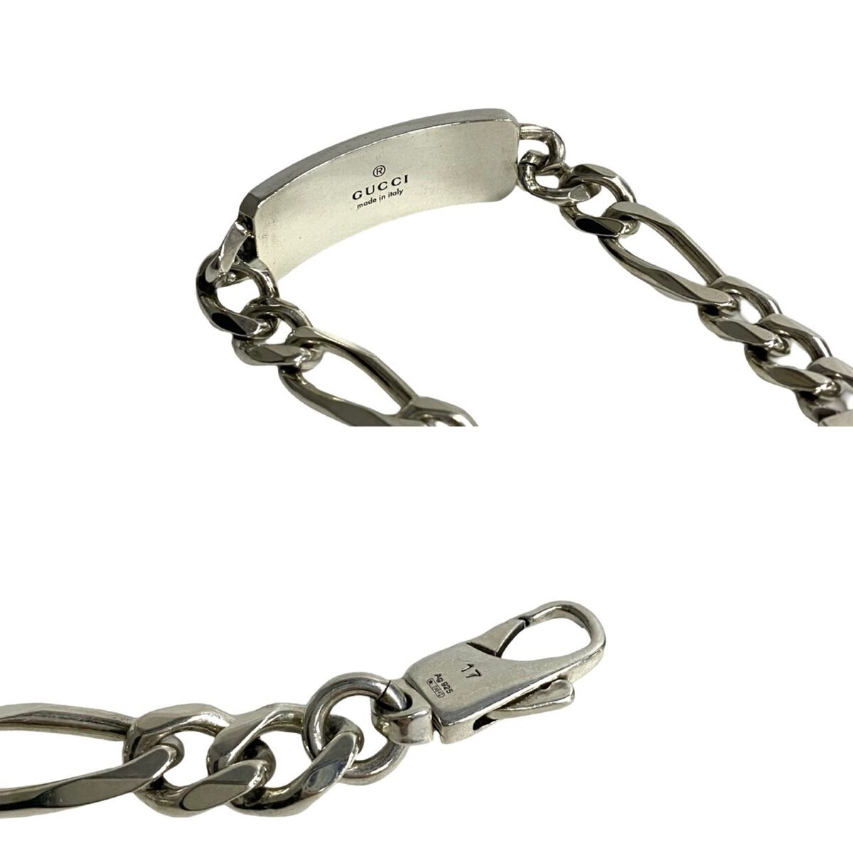 GUCCI GG Bee Engraving Bracelet bracelet Silver925 Silver GUCCI GG Bee Engraving Bracelet bracelet Silver925 Silver