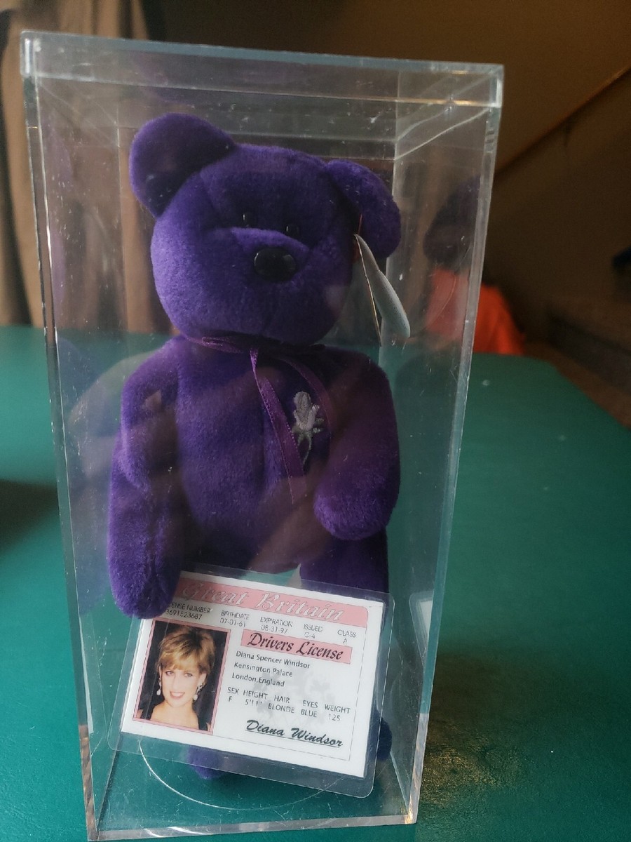 1997 Princess Diana Beanie Baby With Drivers License | eBay