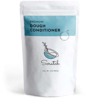Premium Dough Conditioner - (2 LB) All Grain Bread Improver for Making Dough - D
