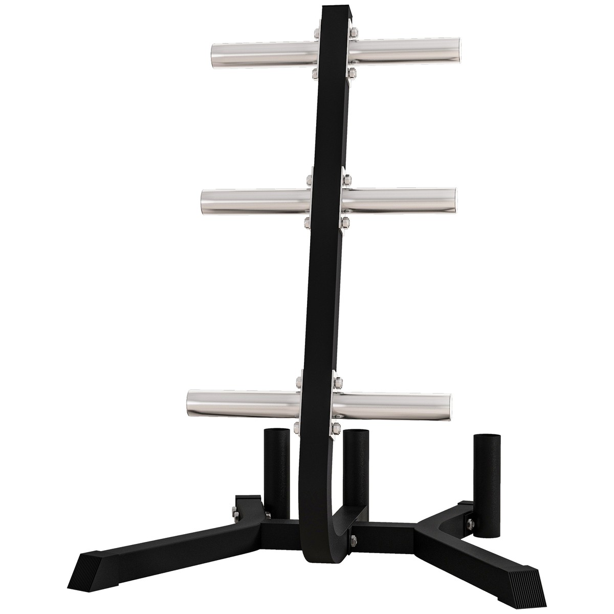 Barbell Olympic Plate Tree Storage Rack Cap Barbell Tree 2-Inch