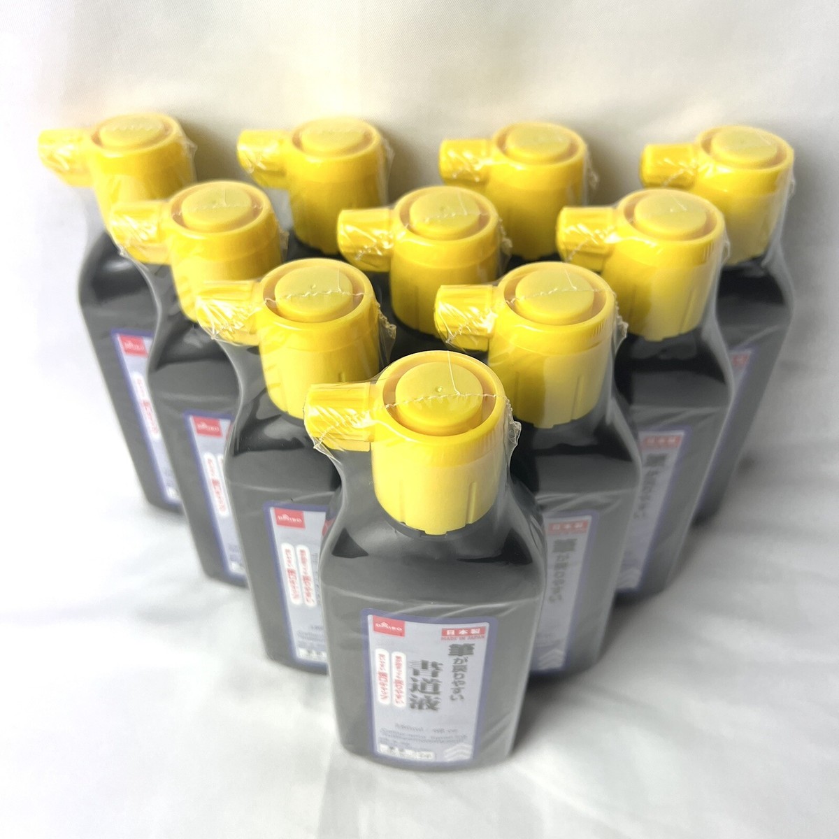 【値下げ】墨アート　‘’至高‘’(10%OFF※12/31迄) New】Daiso Drawing Calligraphy Liquid Ink 180ml 6fl oz 10 bottles