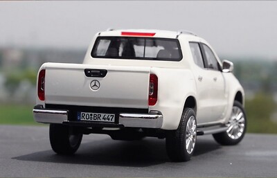 Norev 1/18 Scale Mercedes-Benz X-Class Pickup White Diecast Car