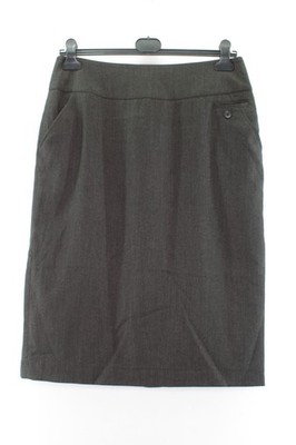 Fransa Damen Rock Gr. 42 Grau Polyester Minirock #FD-19
