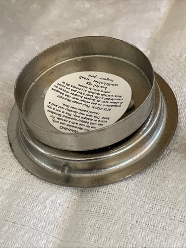 NEU Pottery Barn 8" LG Perlen Osterei Votivkerzenhalter Silber Glasperlen - Bild 11 von 13