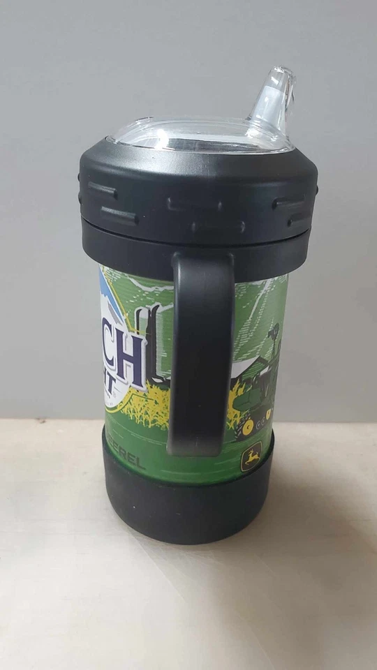 Taza de cerveza aislada con estampado UV de 10 oz con temática UV para adultos Original Busch Farmers Foto 2 de 4