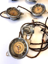 1940 Buick Dash Clock Assortment For Parts Untested Original 1940 Buick Dash Clock Assortment For Parts Untested Original