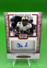 2021 Sage Premier Draft - Autographs Otis Anderson Jr. #A143 Red (AU, RC)