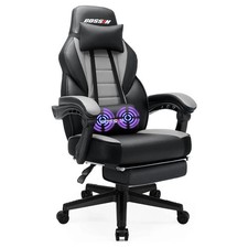 BOSSIN MDXG-CFT0061 Gaming Chairs with Footrest, 2022 Leather Game Chair for