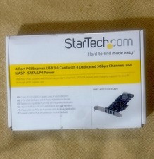 StarTech.com PEXUSB3S44V 4 Port PCI Express PCIe SuperSpeed USB 3.0 Card Adapt