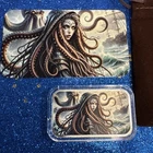 Hayleybug Mint QUEEN OF THE DEPTHS 1 Oz .999 Fine Silver Only 100 Minted