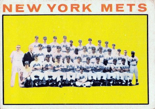 Mets Team #27 1964 Topps card