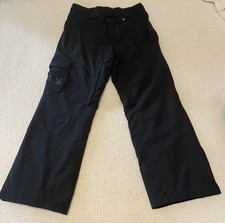 Spyder Thinsulate Insulated Ski Pants Black S...