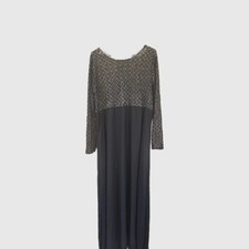 Sequine maxi dress in size large