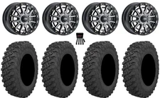ITP SD10 Bdlk 15x6.5 Wheels GM 33" Pro Runner Tires Can-Am Maverick R