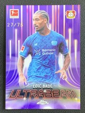 Loic Bade 2025-26 Topps Chrome Bundesliga Ultrabeam Purple Refractor /75 #UB-18