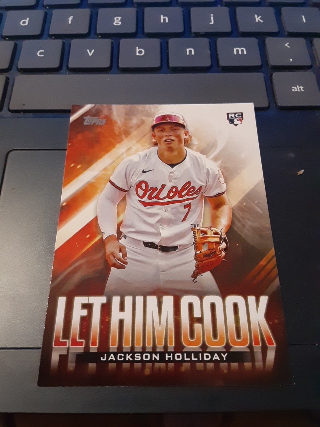 Jackson Holliday 2024 Topps Update Let Him Cook #LHC-25 RC