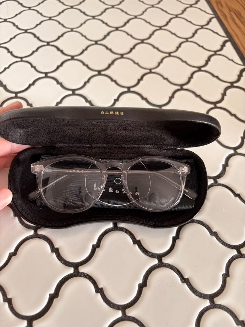Hakusan Megane MAYFAIR Model Clear Mayfair Sunglasses | eBay